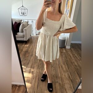 Billy J Boutique Linen Mini Dress